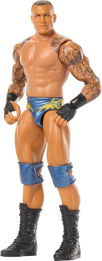 Mattel WWE Randy Orton Action Figure, Main Event Series #163, 6-inch Collectible Superstar with 14 Articulation Points & Life-Like Look