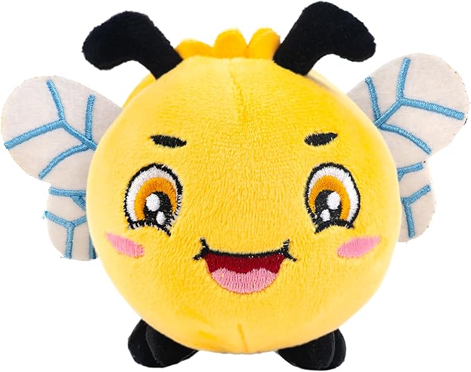 Scentco Snuggle Bugs (Bumble Bee)- Lemon Meringue Pie Scented Plush Toy - Gifts for Kids, Gift Guide, Aromatherapy