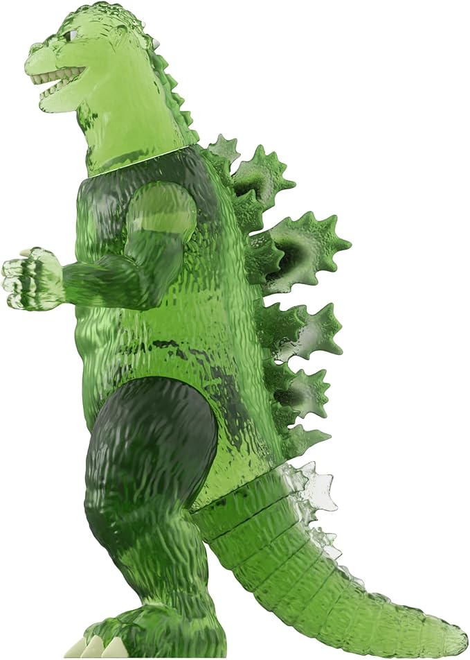 Super7 Toho Godzilla '54 (Green Flare) Reaction Figure - 3.75" Toho Godzilla Action Figure Classic Monster Movie Collectibles and Retro Toys