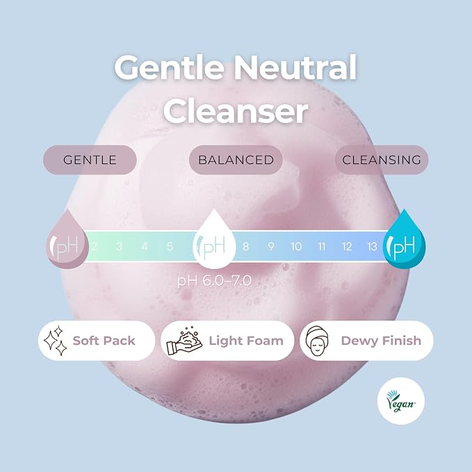 Busan Strawberry Dduk Pack Cleanser – 3-in-1 Korean Pack & Foam Wash with Rice & Strawberry Powder – Hydrating Neutral pH Amino Acid Wash – Vegan K-Beauty Facial Cleanser, 4.23 oz