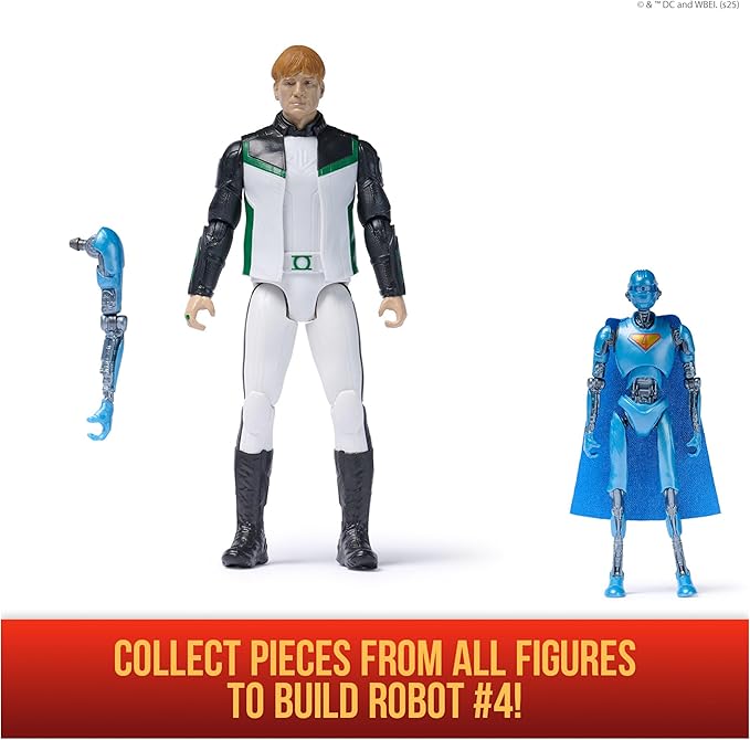 DC Comics, Superman, Green Lantern, 6-Inch Action Figure, Authentic Superman Movie Styling, Super Heroes Kids Toys for Boys and Girls Ages 4 and Up