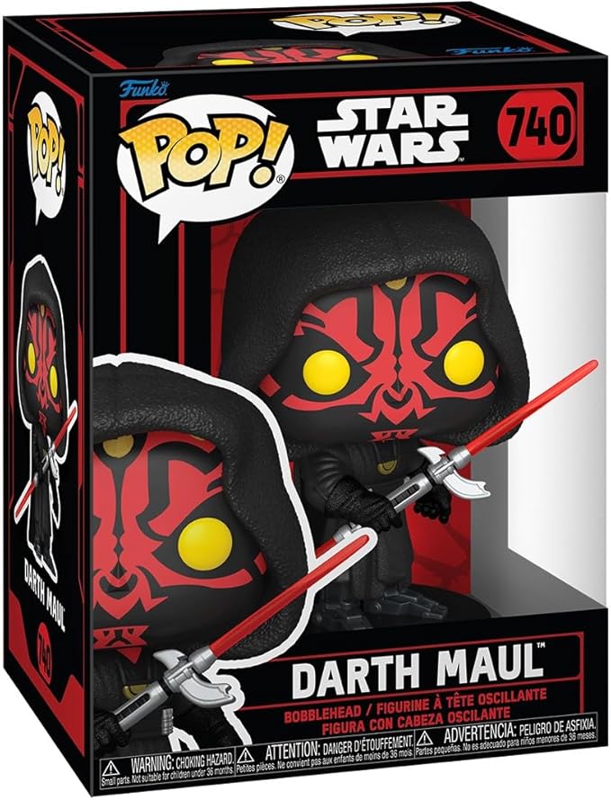 Funko Pop! Star Wars: Star Wars Darkside - Darth Maul - Collectable Vinyl Figure - Gift Idea - Official Merchandise - for Kids & Adults - Movies Fans - Model Figure for Collectors and Display