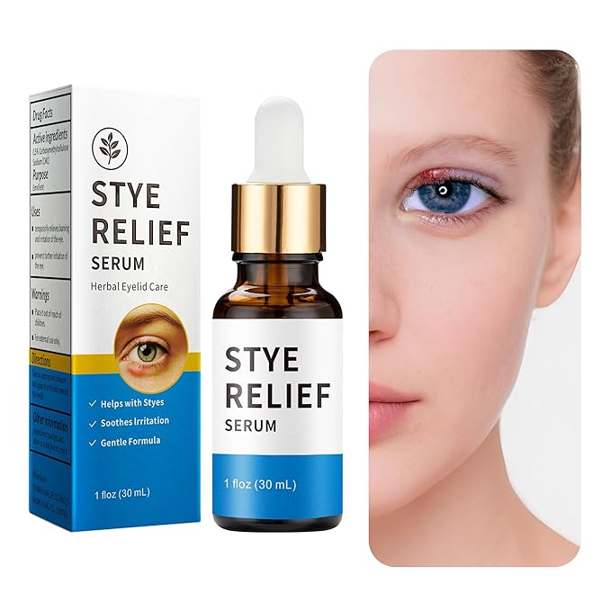Stye Eye Treatment Product, Relief for Styes, Chalazions, Blepharitis, Dry Eyes, Irritation and Swelling; Clear Eyes Redness Relief, Eye Stye Treatment, Soothing Eyelid Comfort, 30ml 1 Fl Oz