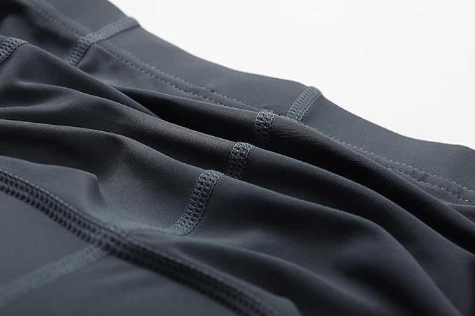 Kids Padded Bike Shorts Boys Girls Biking Shorts with Pockets 3D Padding Cycling Shorts for Boys