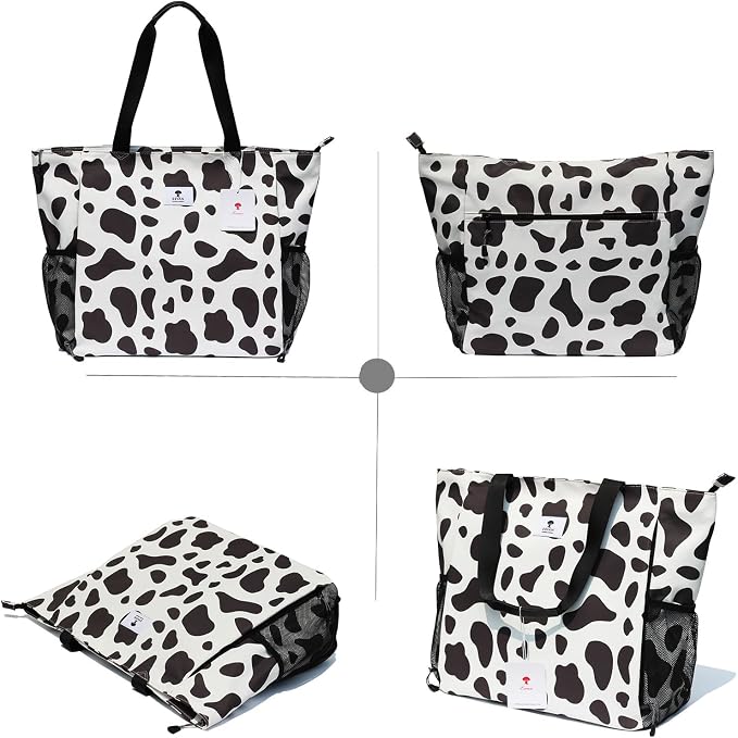 ESVAN Yoga Mat Bag Yoga Tote Carrier Shoulder Bag Carryall Tote for Office,Yoga,Pilates,Travel,Beach and Gym
