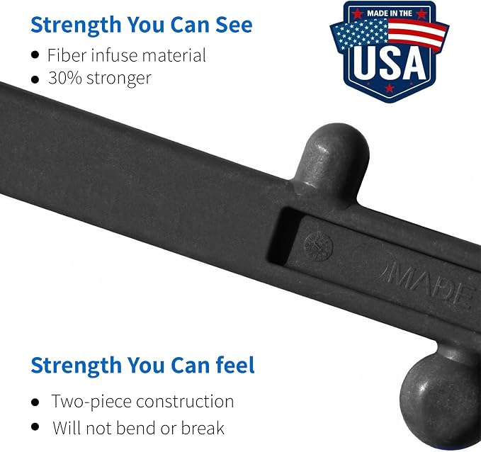 Body Back Buddy Classic USA Made FSA Eligible Handheld Massage Cane - Full Body Trigger Point Tool for Deep Tissue Pain Relief - Dual Hooks for Back, Shoulder, Neck - Manual Back Massager (2.0 Black)