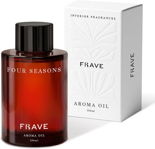 Four Seasons Hotel Diffuser Oil, 100ml 3.38 oz Aroma Oil, Scent Inspired by Four Seasons Hotels, Luxury Aromatherapy Refill Fragrance for Waterless Cold Air Diffusers, Home, Office, Hotel