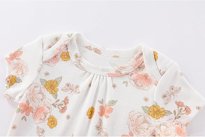 JELYLOVE Unisex Baby Boy Girl Bodysuits Sets 20 Pack Cotton Casual New Born Clothes Comfort Infant Outfit Essentials