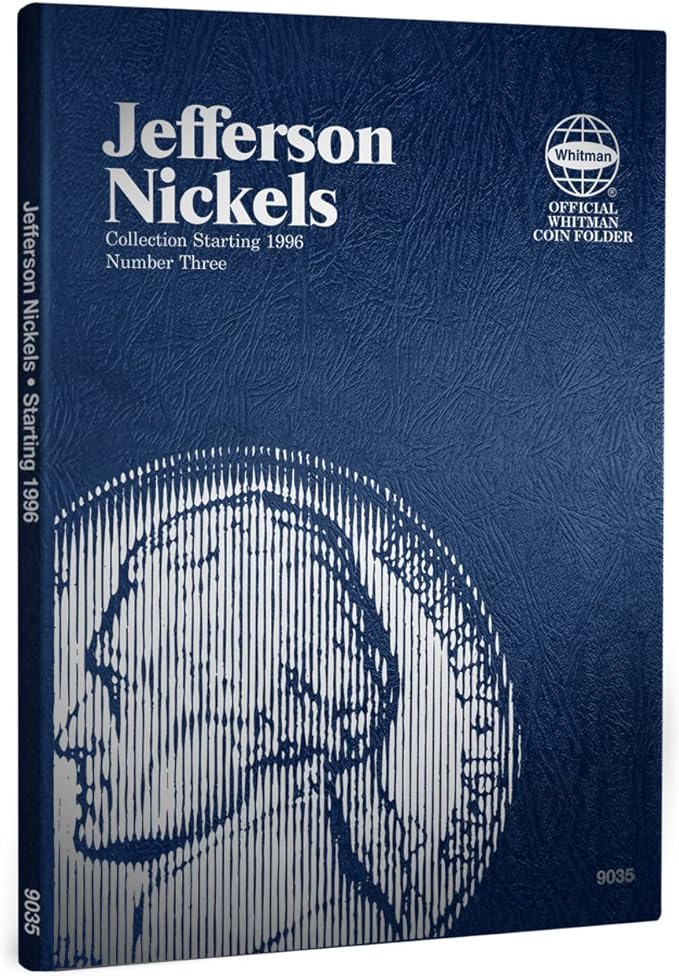 Whitman U.S. Jefferson Nickel Coin Folder 1996 - 2015 #9035