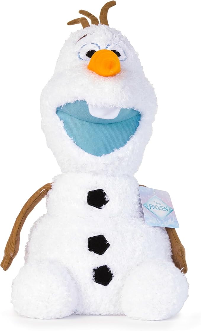 Jay Franco Disney Plush Pillow Buddy - Soft Plushie Stuffed Pillow, 20 Inches, White - Olaf