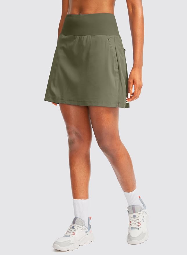G Gradual Golf Skorts Skirts for Women with 5 Pockets Women's High Waisted Lightweight Athletic Skirt for Tennis Running