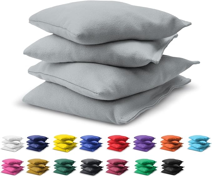 GoSports Cornhole Bean Bags Set of 4-16 Colors Available - Regulation All Weather, Mix and Match