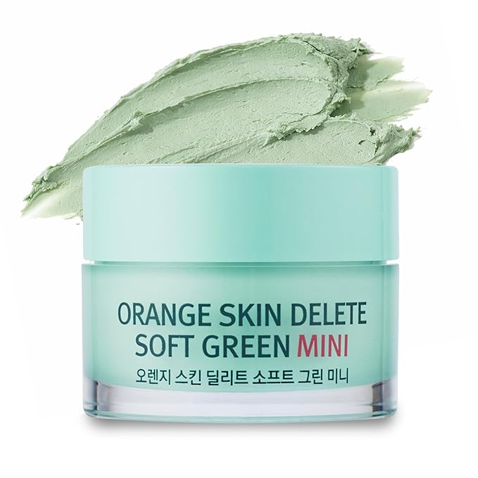 Orange Skin Delete Soft Green Mini Pore Primer Korean Makeup 10g 0.36 oz
