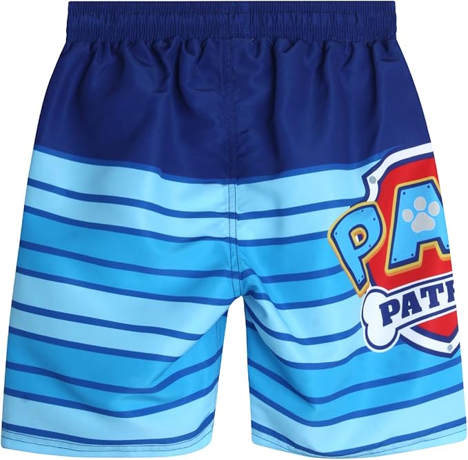 Nickelodeon Boys Swim Trunks - Paw Patrol TMNT Quick Dry Graphic Boys Swim Shorts for Toddler and Little Boy