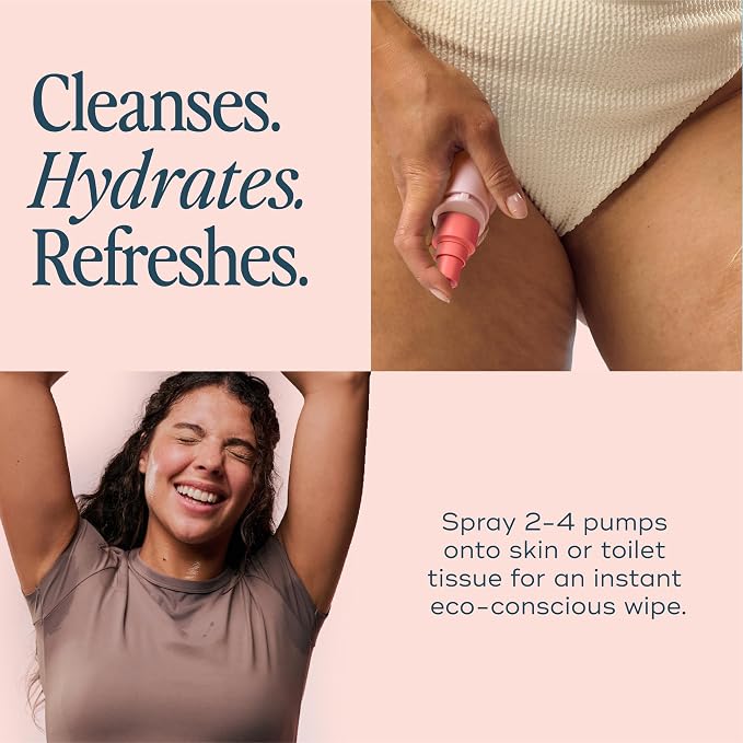 Luna Daily The Everywhere Spray-To-Wipe - Hydrating Soft Cotton | 80ml
