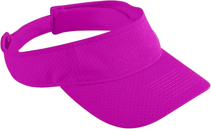 Augusta Sportswear Women's Athletic Mesh Visor - Stylish Sun Hat for Golf, Running, and Outdoor Activities