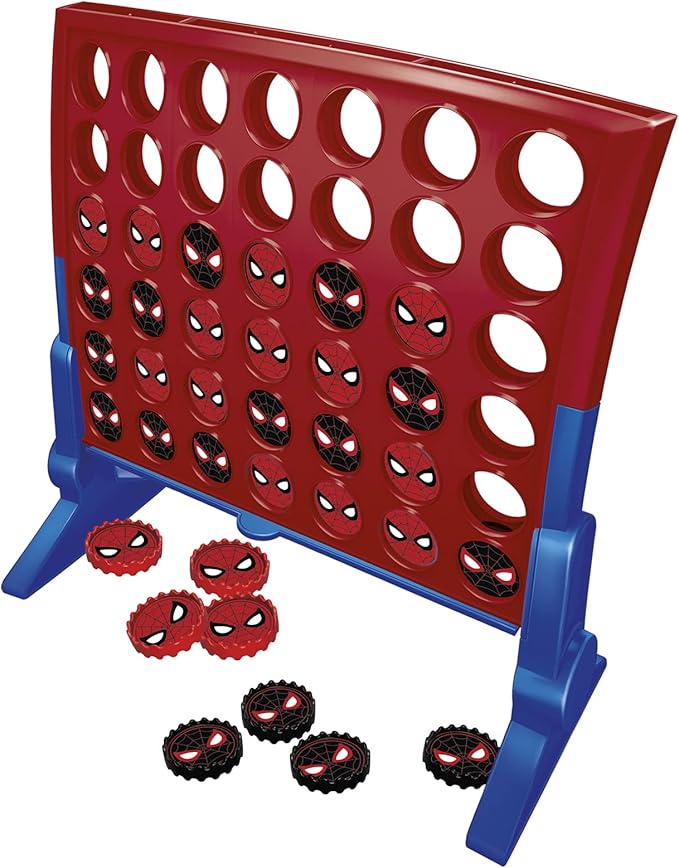 Hasbro Gaming Connect 4 Marvel Spider-Man Edition, Strategy Board Game for 2 Players, Ages 6 and Up (Amazon Exclusive)