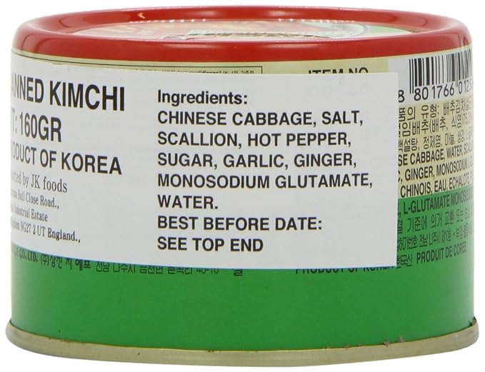 Wang Korean Canned Kimchi, 5.64 Ounce, Pack of 1
