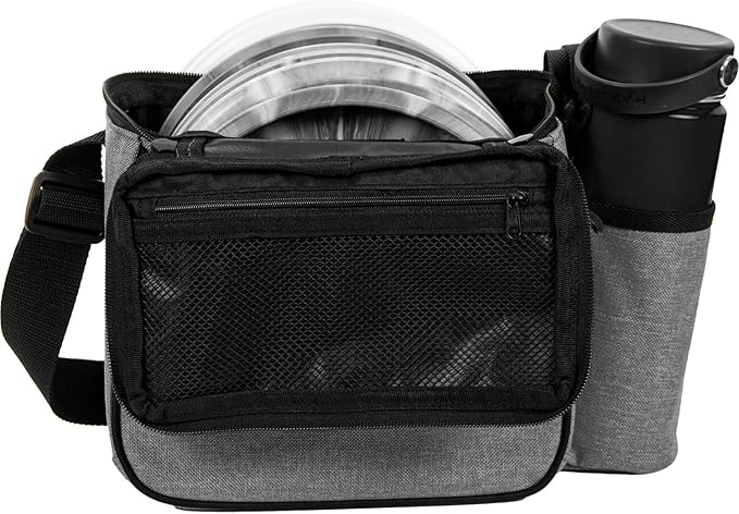 Dynamic Discs Cadet Disc Golf Shoulder Bag | Small Disc Golf Bag, 10-12+ Discs Capacity | Great for Beginners | Lightweight & Durable | Sling over Shoulder to Carry Easily