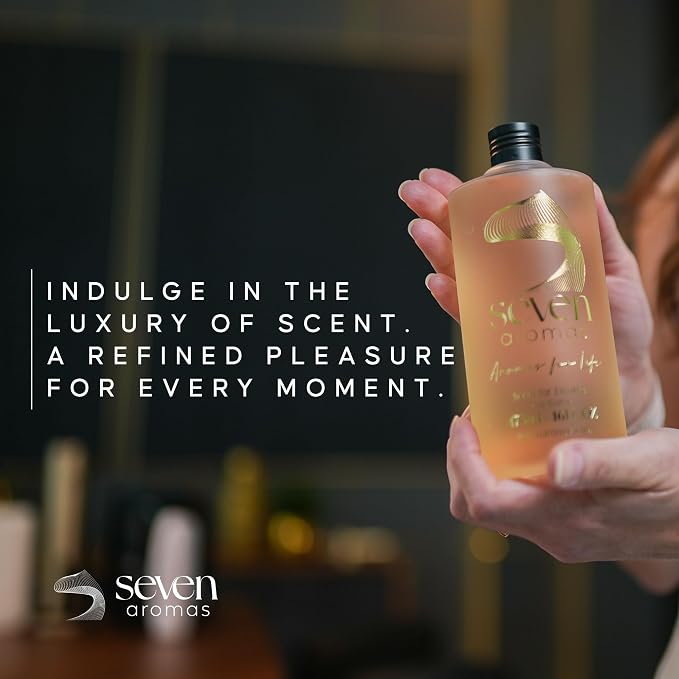 SevenAromas Hotel Diamond | 45ml 1.5oz Hotel Scent Diffuser Oil | Five Star Hotel | Bergamot, Rose & Iris | Luxury Waterless Aromatherapy