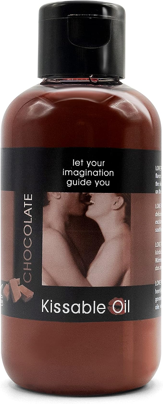 LOVE PLAY Sensual Body Oil for Couples – Edible & Deliciously Scented for Date Night – Aromatherapy Oil for Intimate Moments, Enhanced Stimulation, and Luxurious Hydration – Great Gift for Romance