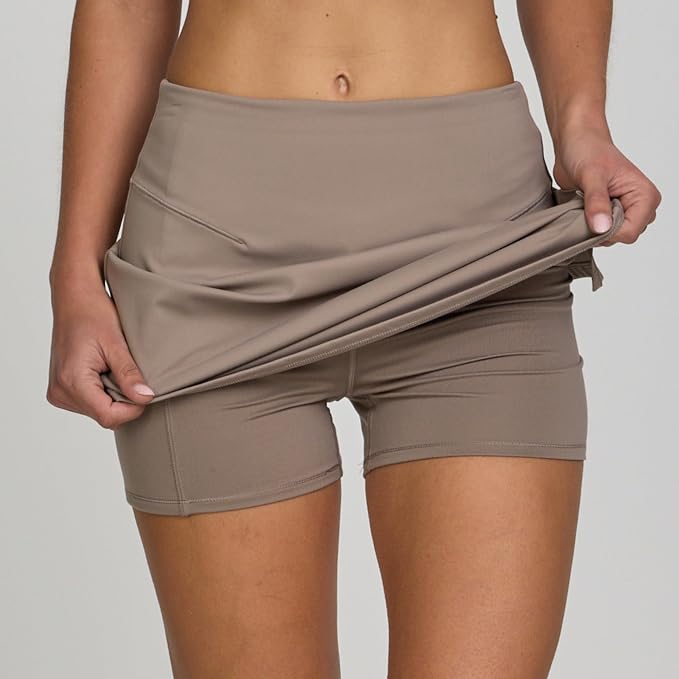 Spyder Skorts for Women - Built-in Shorts, Skirt for Golf Tennis Pickleball | Stretch fabric; true to size; inner shorts liner; lightweight; breathable; ideal for gym, running, yoga, hiking, work outs