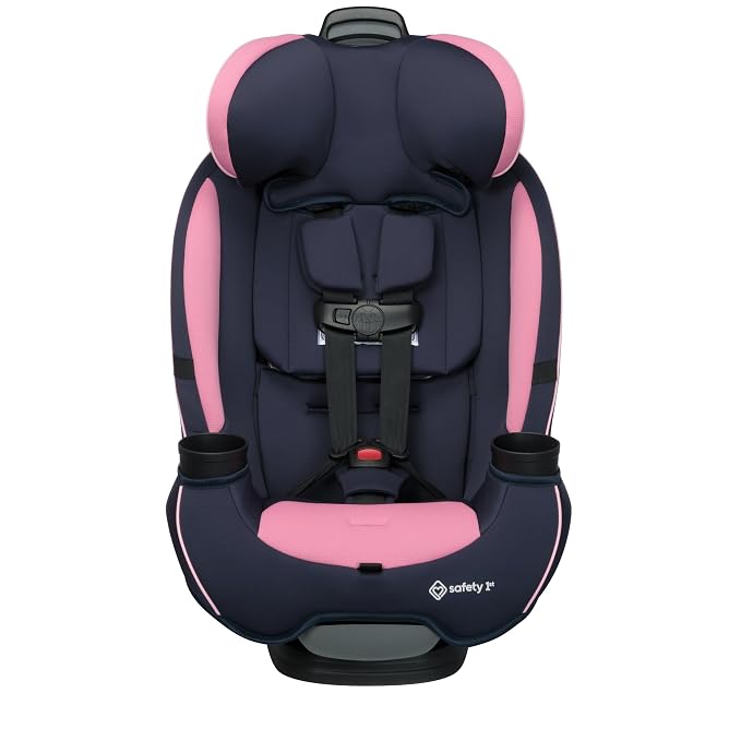 Safety 1st Grow and Go All-in-One Convertible Car Seat, Rear Facing, 5-40 lbs, Forward Facing (30–65 lbs), High Back Booster Seat 40-100 pounds, Vineyard Girl