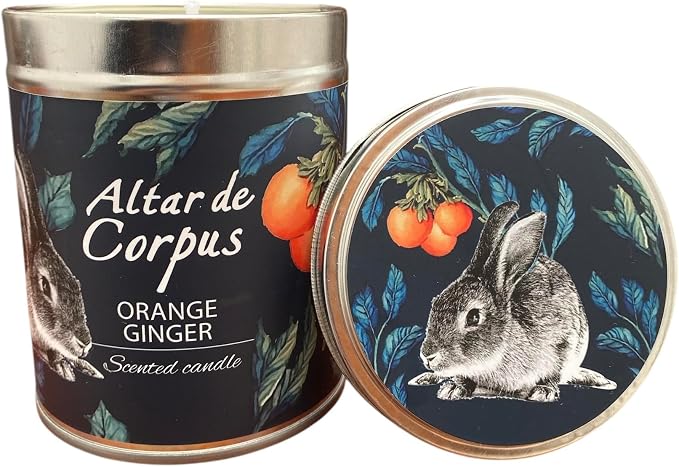 14 Oz Spring Candles for Home - Large Candle Orange Ginger - Mothers Day Gifts - Luxury Candles for Men - Premium Soy Candle Blend - Bathroom Decor