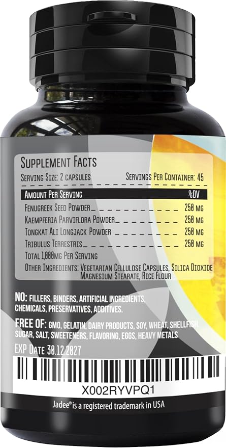 Natural Male Enhancing Supplement Erect Pills - Increase 2" in 60 Days Enlargement & Male Enhancement Pills, Promote Size, Strength, Energy, Stamina, Last Longer Support, Testosterone Booster for Men