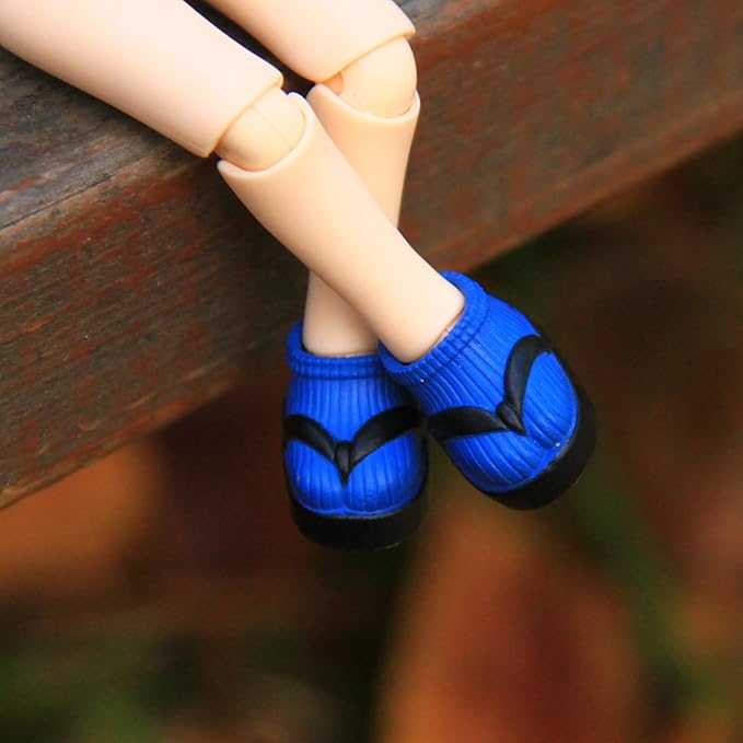 YMY Ob11 Doll Shoes Lovely 1/12 Scale BJD Shoes for Obitsu 11 Action Figure Body（3 Pairs）