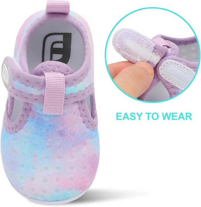 JOINFREE Baby Toddler Water Shoes Boys Girls Sandals Barefoot Kids Breathable Sneakers Shoes for Walking Running