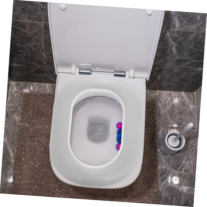 Ergonomic Boy Girl Potty Training Seat Soft Pu Mat Non-Slip Cover for Boys and Girls Easy Install Reusable Home Bathroom Supplies