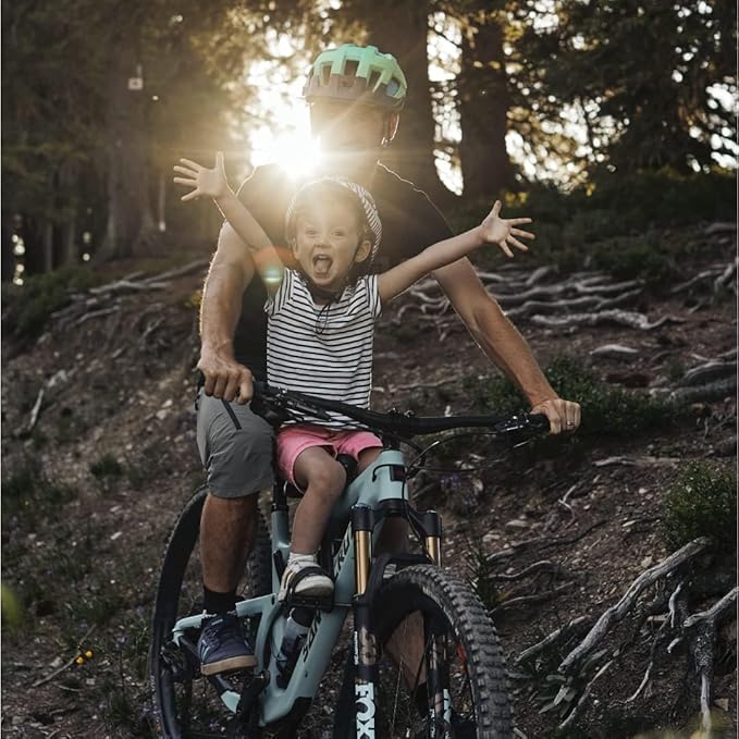 Kids Ride Shotgun - Child Bike Seats - Front Mounted, for Children Aged 2~5 Years, Fits Most Adult Modern Mountain Bikes, Adjustable for Comfort