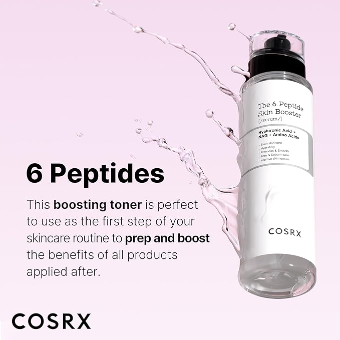 COSRX Pimple Care and Skin Recovery - Acne Pimple Patch 2 Pack (48 Counts) + Peptide Toner Serum, Acne Recovery and Hydration Boosting Skin Care for All Skin Types