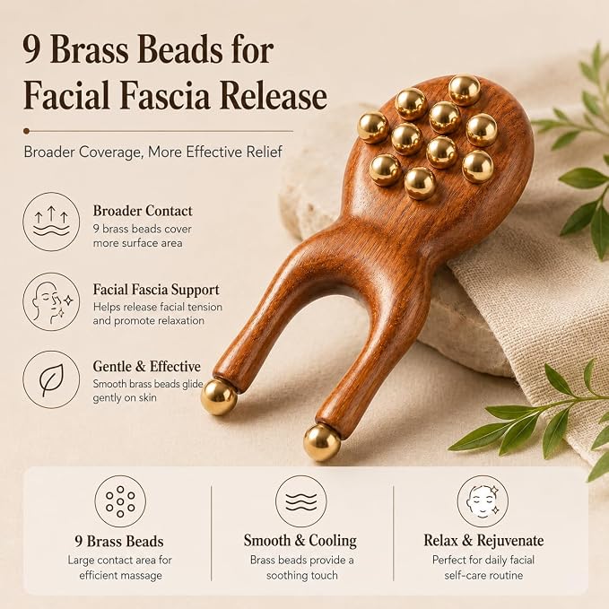 Scarab Acupressure Tool & TMJ Pen Set, TMJ Relief Products Jaw, Facial Acupressure Massage Tools for Jaw Tension Relief, Trigger Point Massage, Facial Fascia Release & Pressure Point