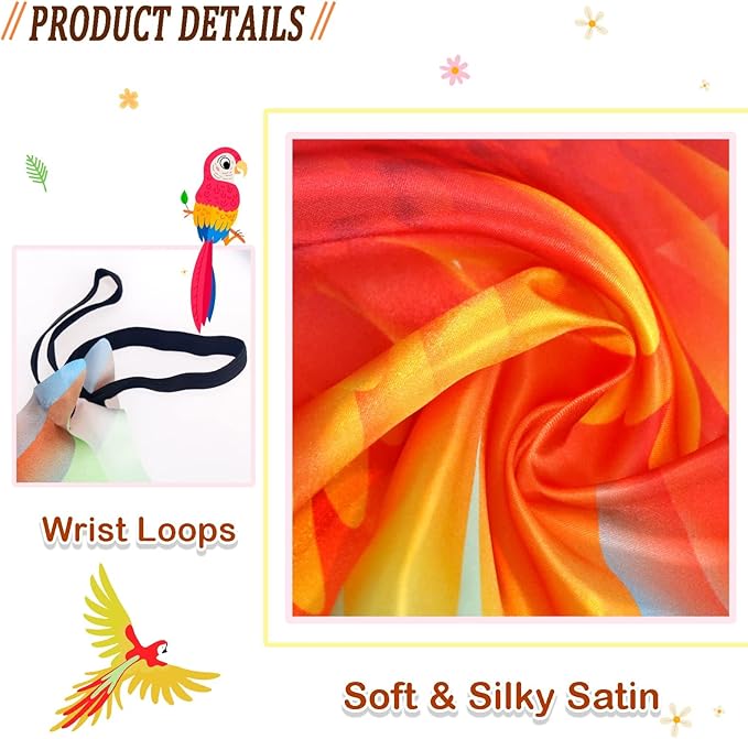 Bird-Wings Parrot Eagle Costume for Kids Headbands as Toddler Boys Dress-Up Jungle Animal Toys Party Favors Gifts