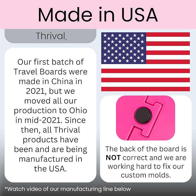 Thrival Deep Tissue Pro - Fully Adjustable Psoas, Back and Hip Flexor Muscle Release Tool with Thrival App for Targeted Routines, Deep Tissue, Trigger Point Massage (Pink) – Made in USA