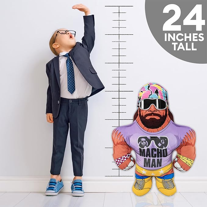 Bleacher Creatures Macho Man Randy Savage 24" Bleacher Buddy - Soft Plush Toy