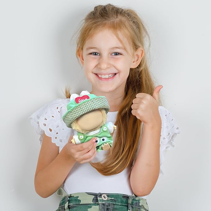 Clothes Fit for 17CM Doll, Fashion Doll Clothes Outfit Set Cute Theme Designer Toys Dress Accessories for Collector Fans Display (LGM)