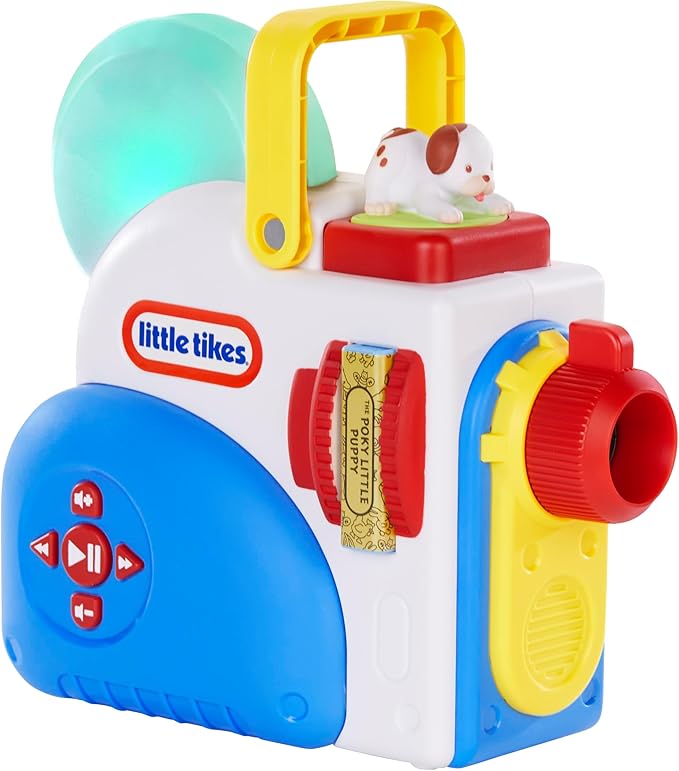 Little Tikes Story Dream Machine Starter Set, Storytime, Books, Little Golden Book, Audio Play, The Poky Little Puppy Character, Nightlight, Toy Gift for Toddlers and Kids Girls Boys Ages 3+