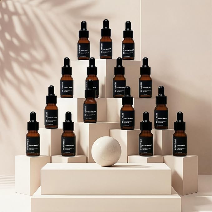 Intense Fresh Scent DE LUmiQUE Calming Essential Oil Blend, 100% Natural Aromatherapy Grade, 10ml / 0.34 Fl Oz