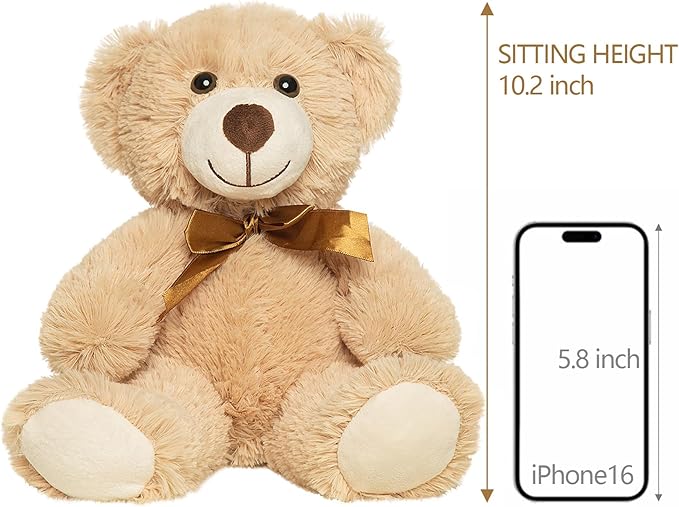 Teddy Bears Bulk 5 Packs Teddy Bear Stuffed Animals Plush Toys Gift for Kid Girlfriend,13.5 Inches Stuffed Bears for Christmas Valentine’s Day Birthday Wedding Party