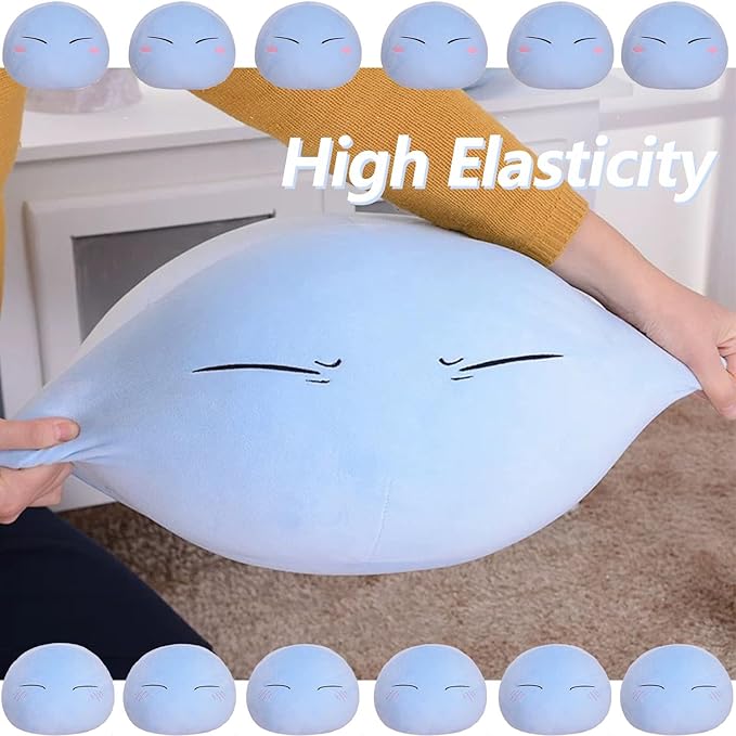 Anime Slime Plushie Stuffed Doll Plush Pillows Plush Stuffed Doll Pillow Toys Gifts (17.7in, Sweat)