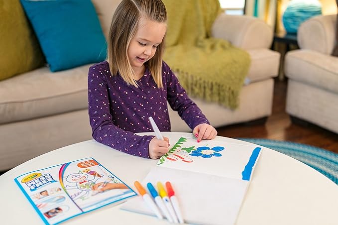 Crayola Color Wonder Paintbrush Pens & Paper, Mess Free Coloring for Toddlers, Painting Set, Toddler Arts & Crafts, Kids Gift (Pack of 2)