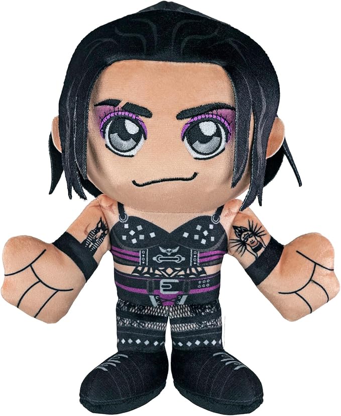 Bleacher Creatures WWE Diva Rhea Ripley 8" Kuricha Plush - Soft Chibi Inspired Toy