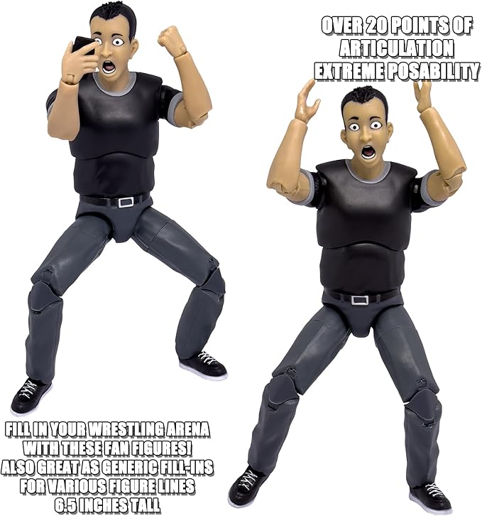 Ultimate Wrestling Crowd Fan Figures: Joe