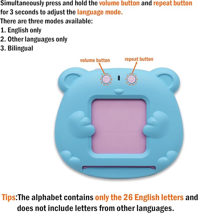 MAYAPHILOS 510 Words English and Korean Talking Flash Cards Bilingual, Educational Toy, Korean Language Learning Toys Pocket Speech for Toddlers