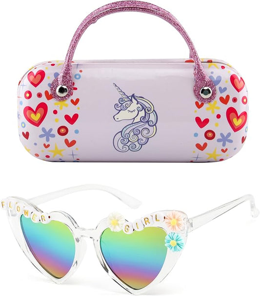 KENBO Kids Sunglasses for Girls UV Protection Toddler Sunglasses