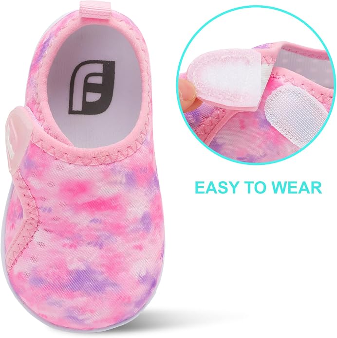 JOINFREE Baby Toddler Water Shoes Boys Girls Sandals Barefoot Kids Breathable Sneakers Shoes for Walking Running