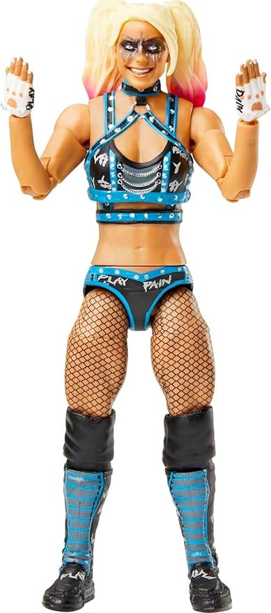 Mattel WWE Elite Collection Action Figure & Accessories, Series #97 Alexa Bliss 6-inch Collectible with 25 Articulation Points & Swappable Hands